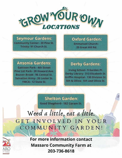 The Official Website Of The Town Of Seymour Ct Community Gardens